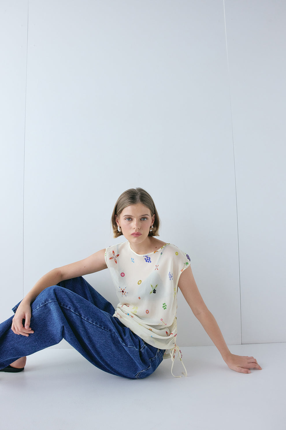 Lyla Sheer Top Pia