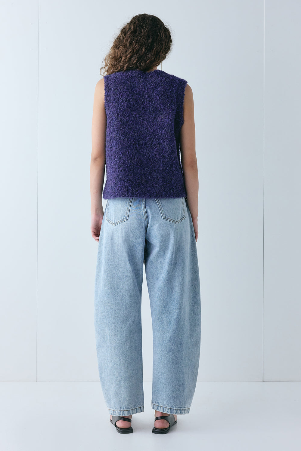 Bridgette Knit Vest Indigo 
