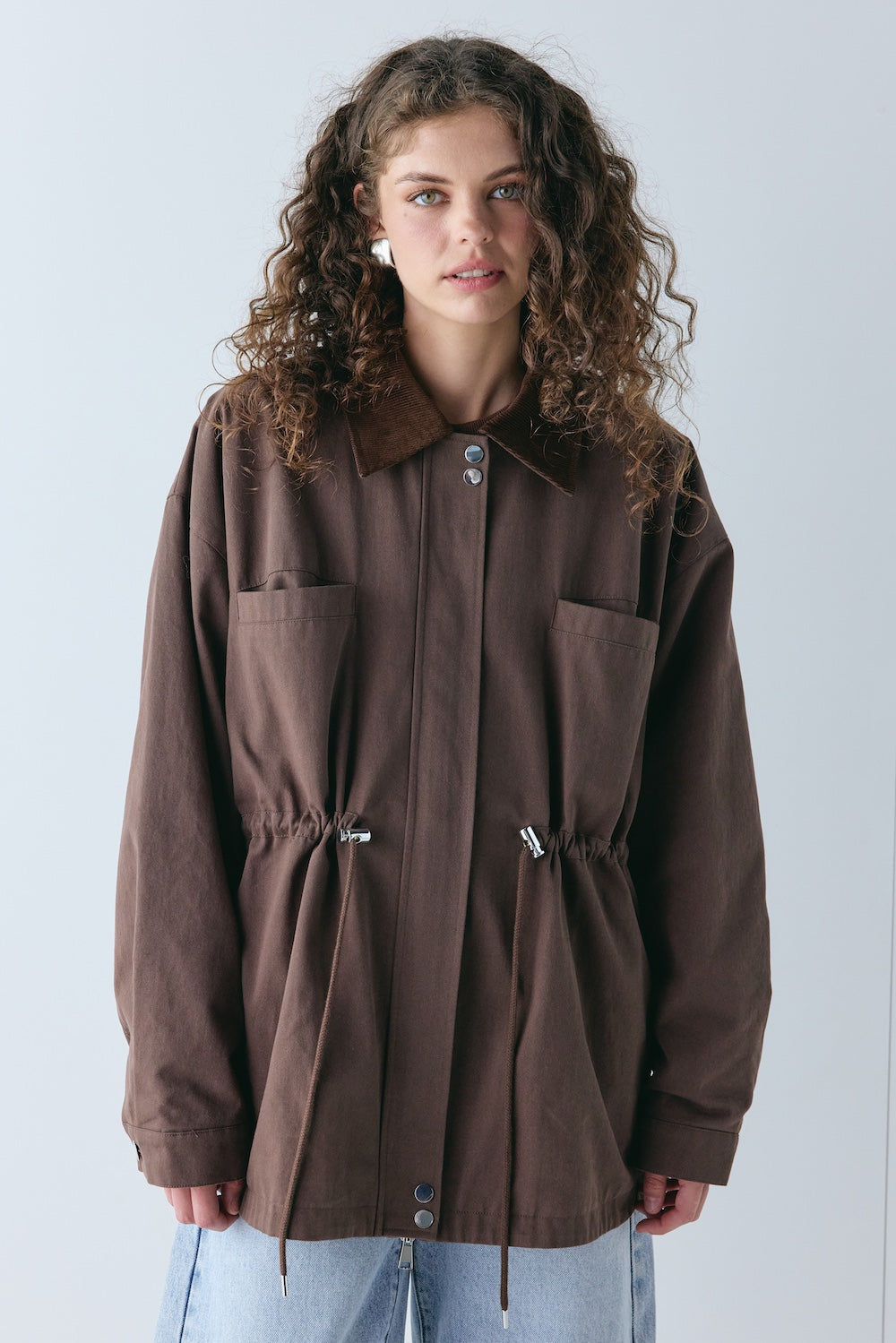 Kennedy Jacket Chocolate – VRG GRL