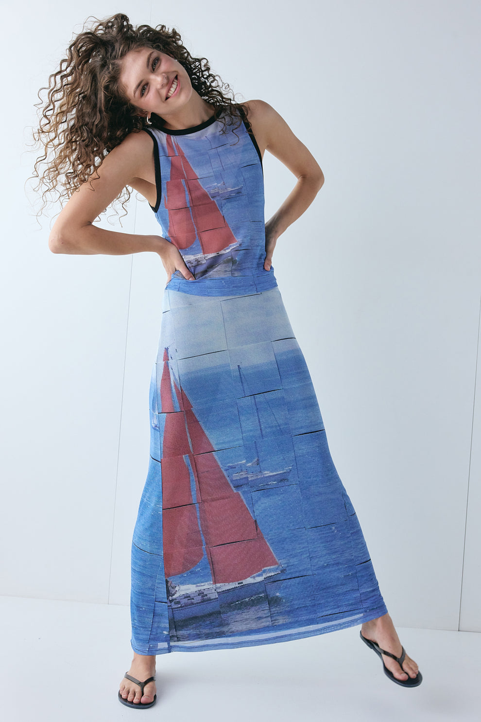 Alexia Mesh Top Sail - size:Lillian:AU 6 / US 2