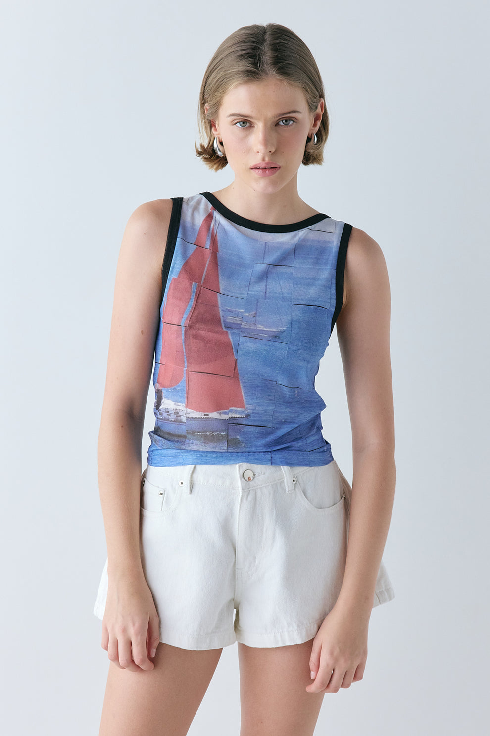 Alexia Mesh Top Sail - size:Aria:AU 6 / US 2