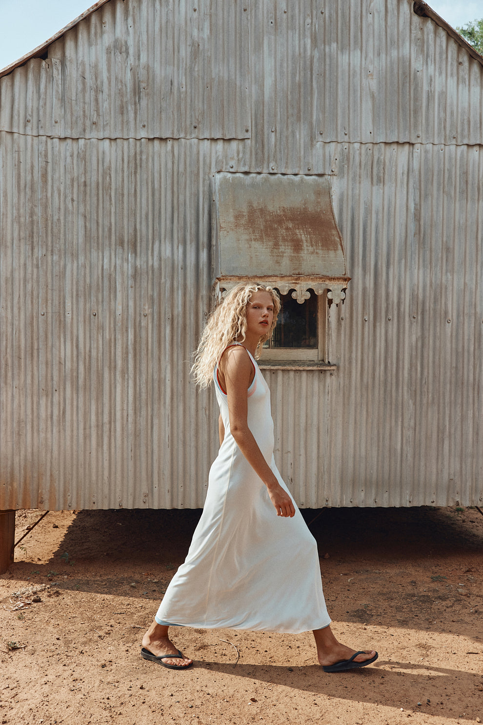 Kendall Maxi Dress Powder Blue