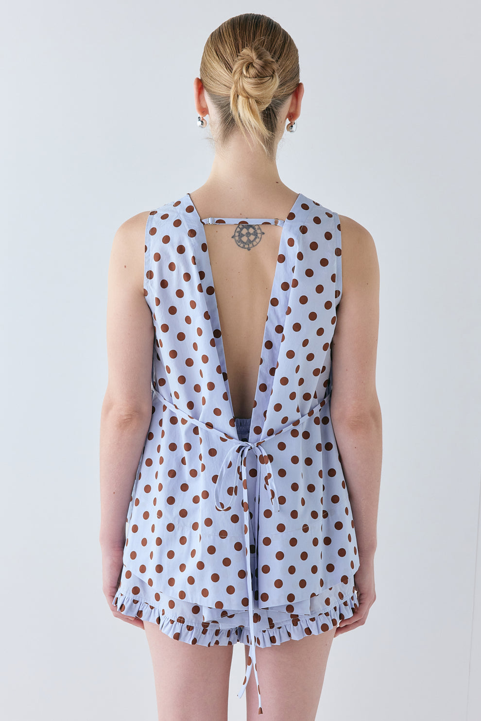 Freja Tunic Top Polka Dot
