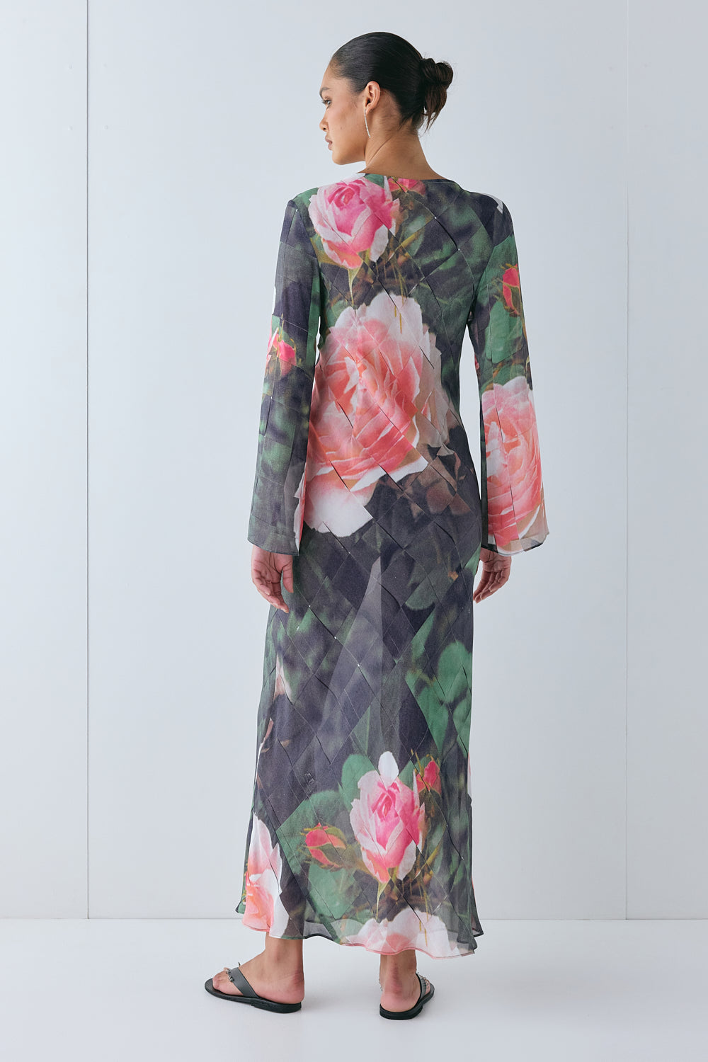 Jean Maxi Dress Rose