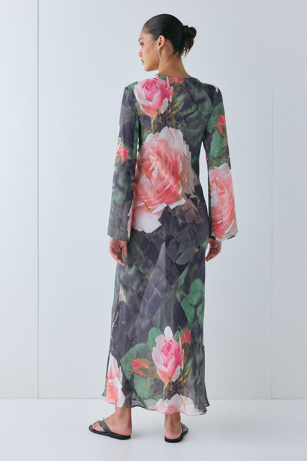 Jean Maxi Dress Rose