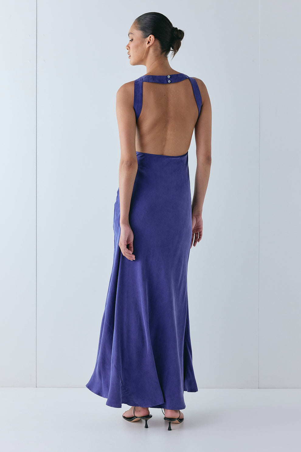 Audrey Maxi Dress Blue