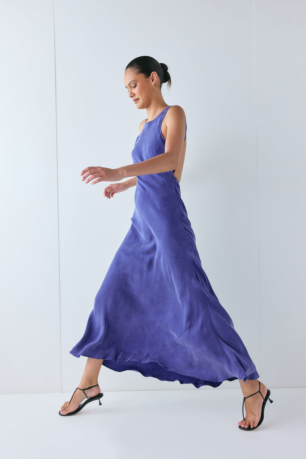 Audrey Maxi Dress Blue