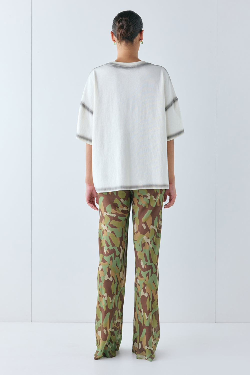 Remi Sheer Pants Camo 