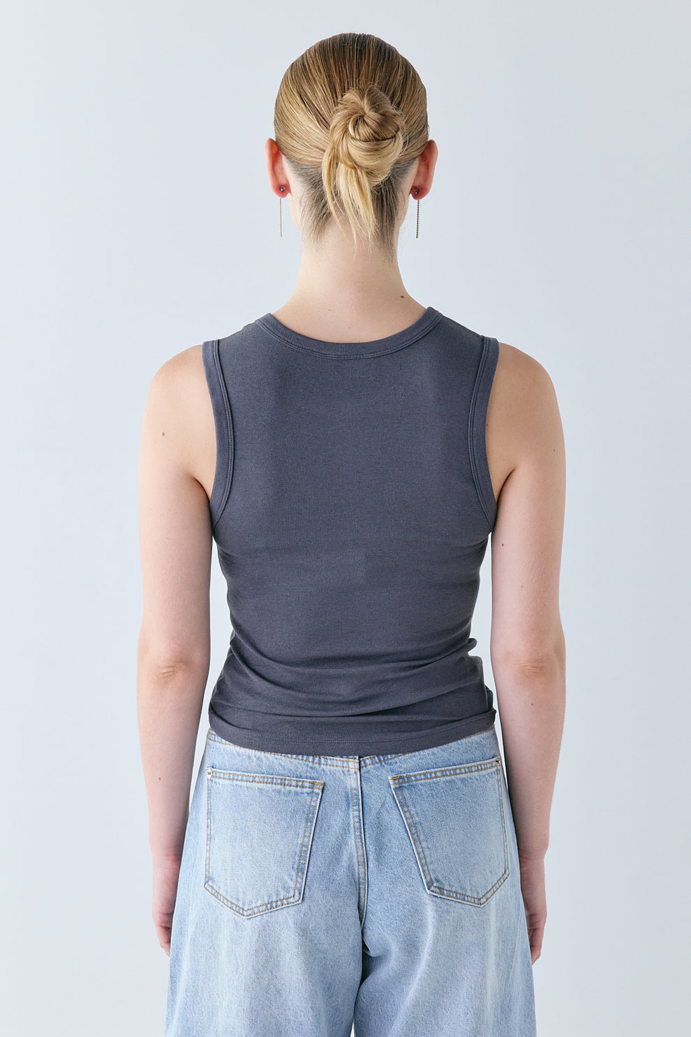 Mona Tank Charcoal 