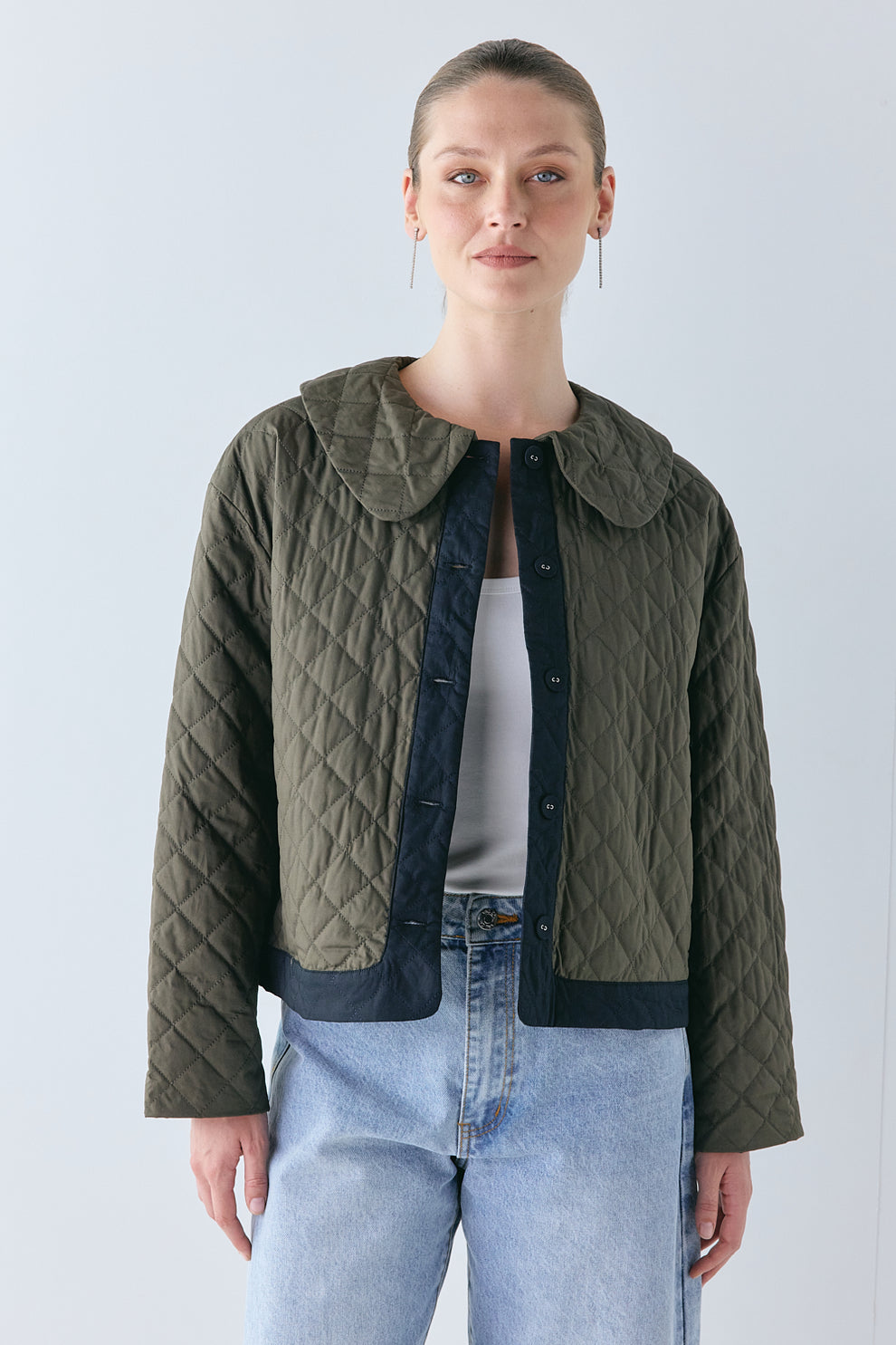 Yvette Jacket Khaki 