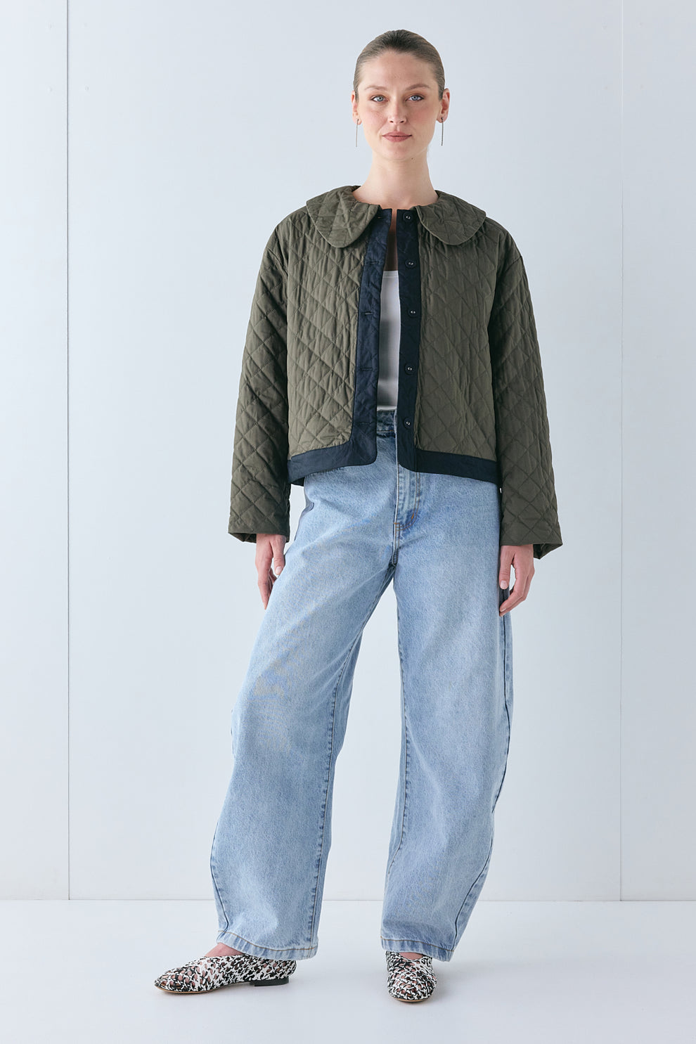 Yvette Jacket Khaki 