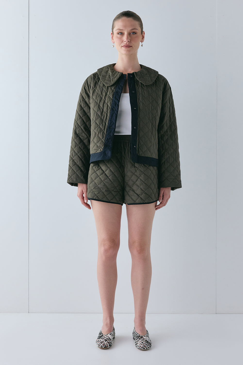 Yvette Shorts Khaki - size:Justine:AU 8 / US 4