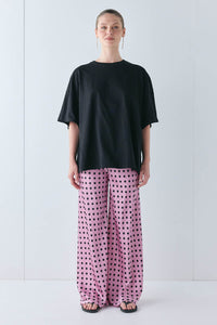 Remi Satin Pants Polka Dot