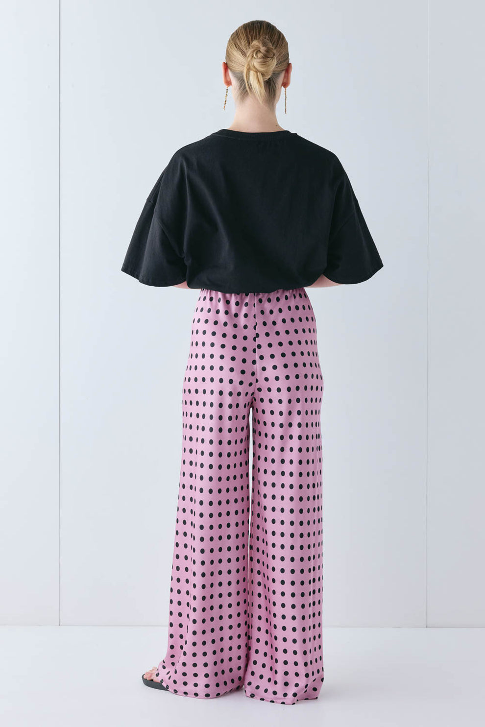 Remi Satin Pants Polka Dot