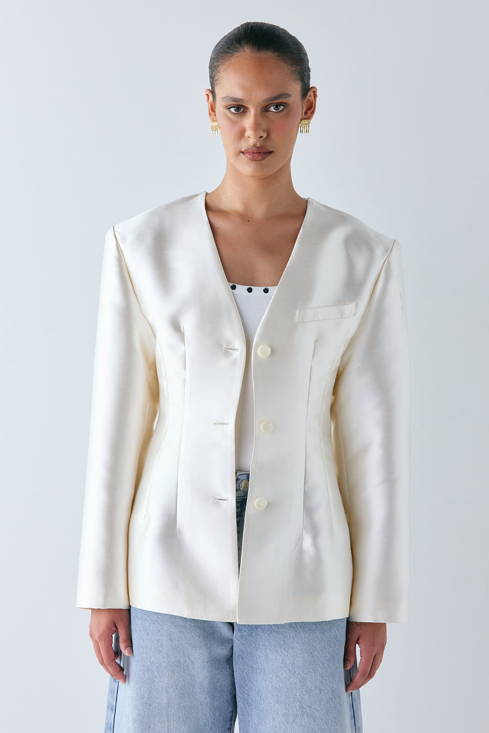 Dalton Blazer Cream