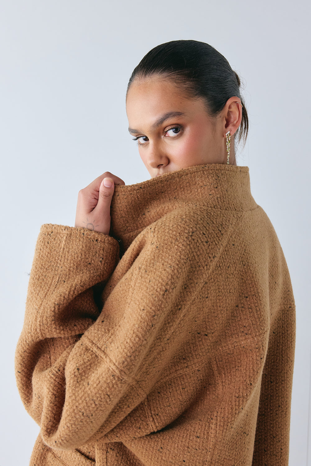 Lennon Bomber Jacket Tan