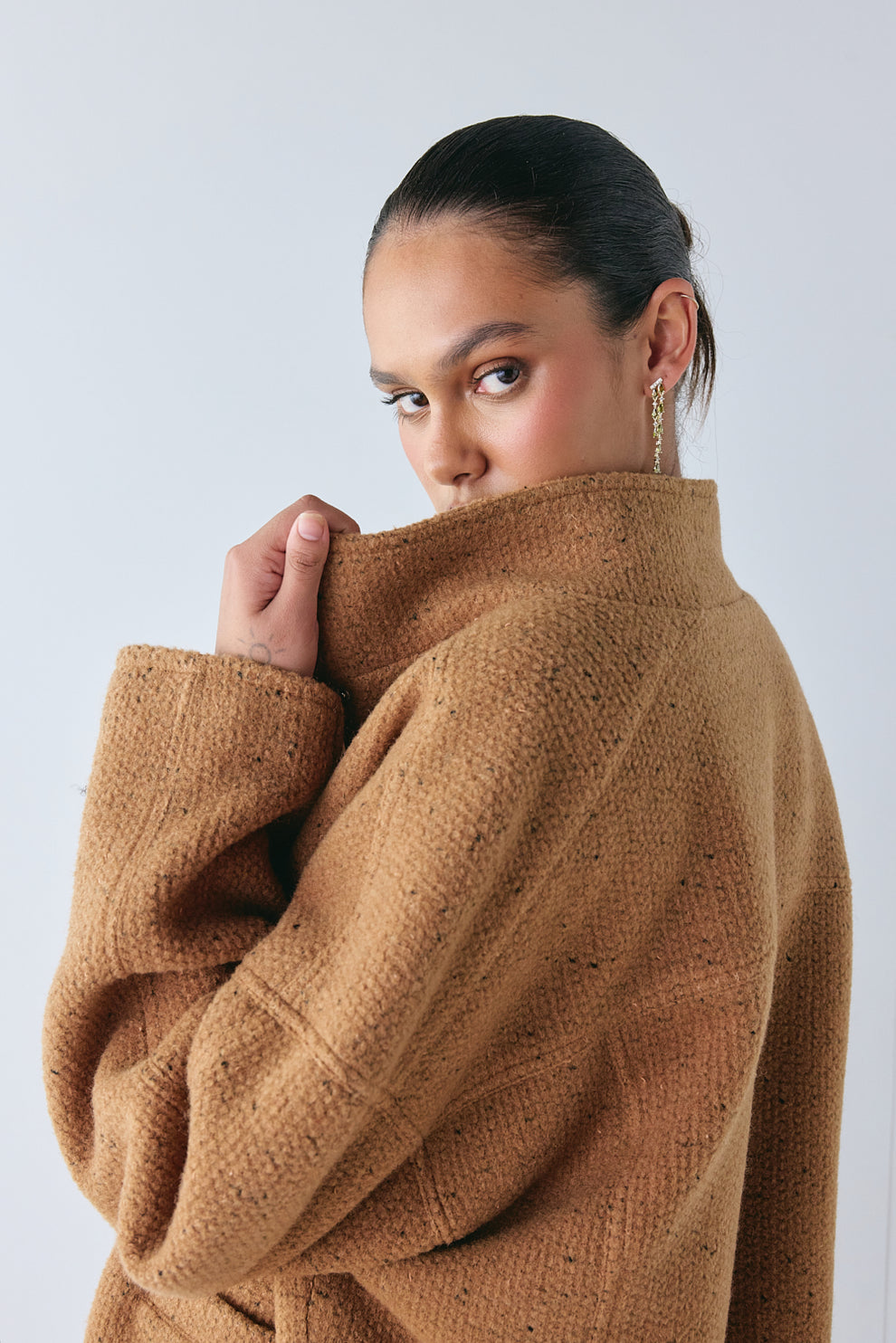 Lennon Bomber Jacket Tan