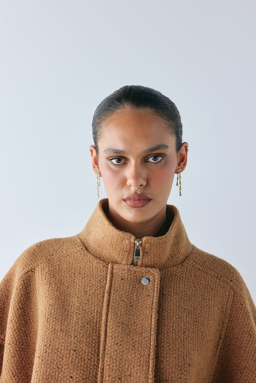 Lennon Bomber Jacket Tan