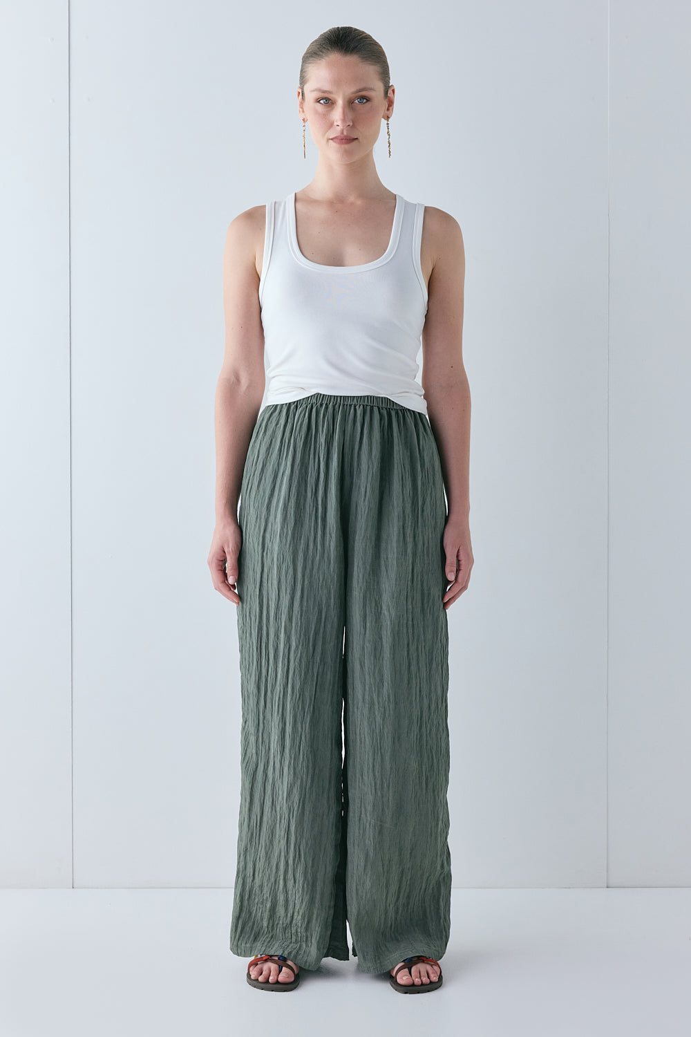 Raya Pants Khaki - size:Justine:AU 8 / US 4