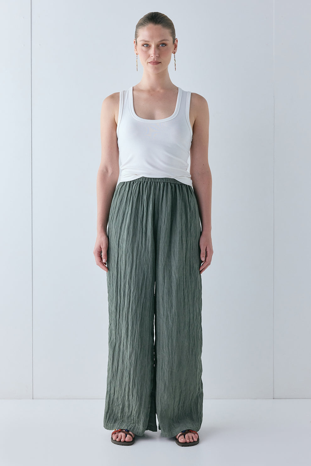 Raya Pants Khaki - size:Justine:AU 8 / US 4