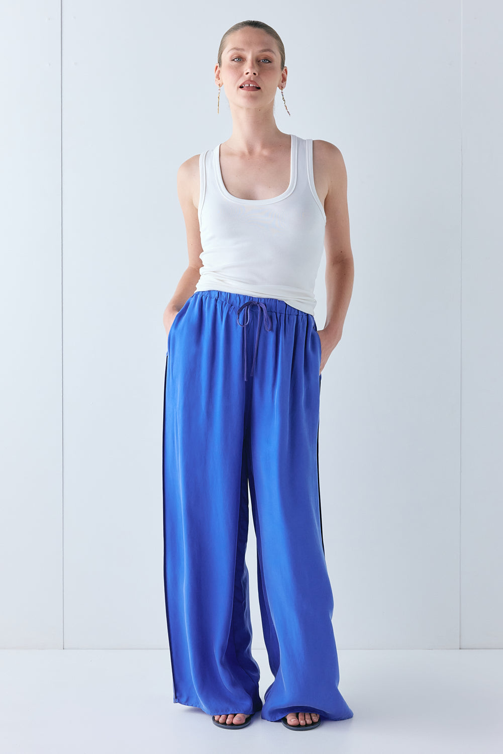 Moonscapes Pants Cobalt