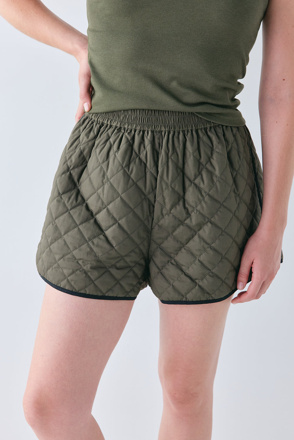 Yvette Shorts Khaki 