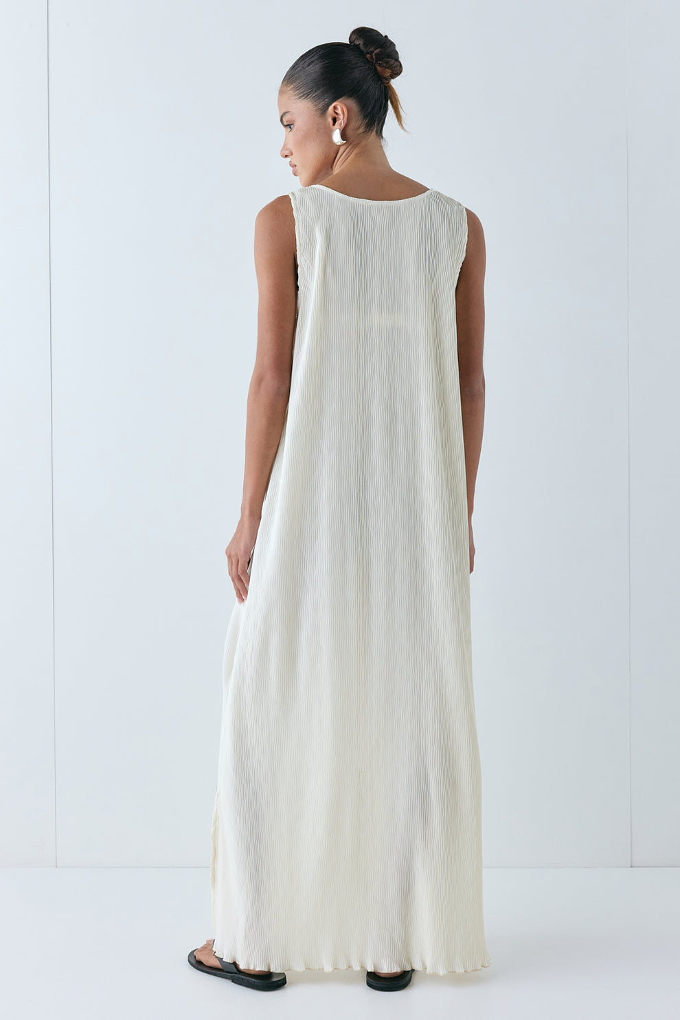 Leona Midi Dress Cream