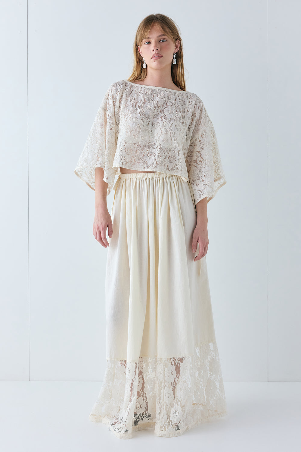 Fia Maxi Skirt Cream