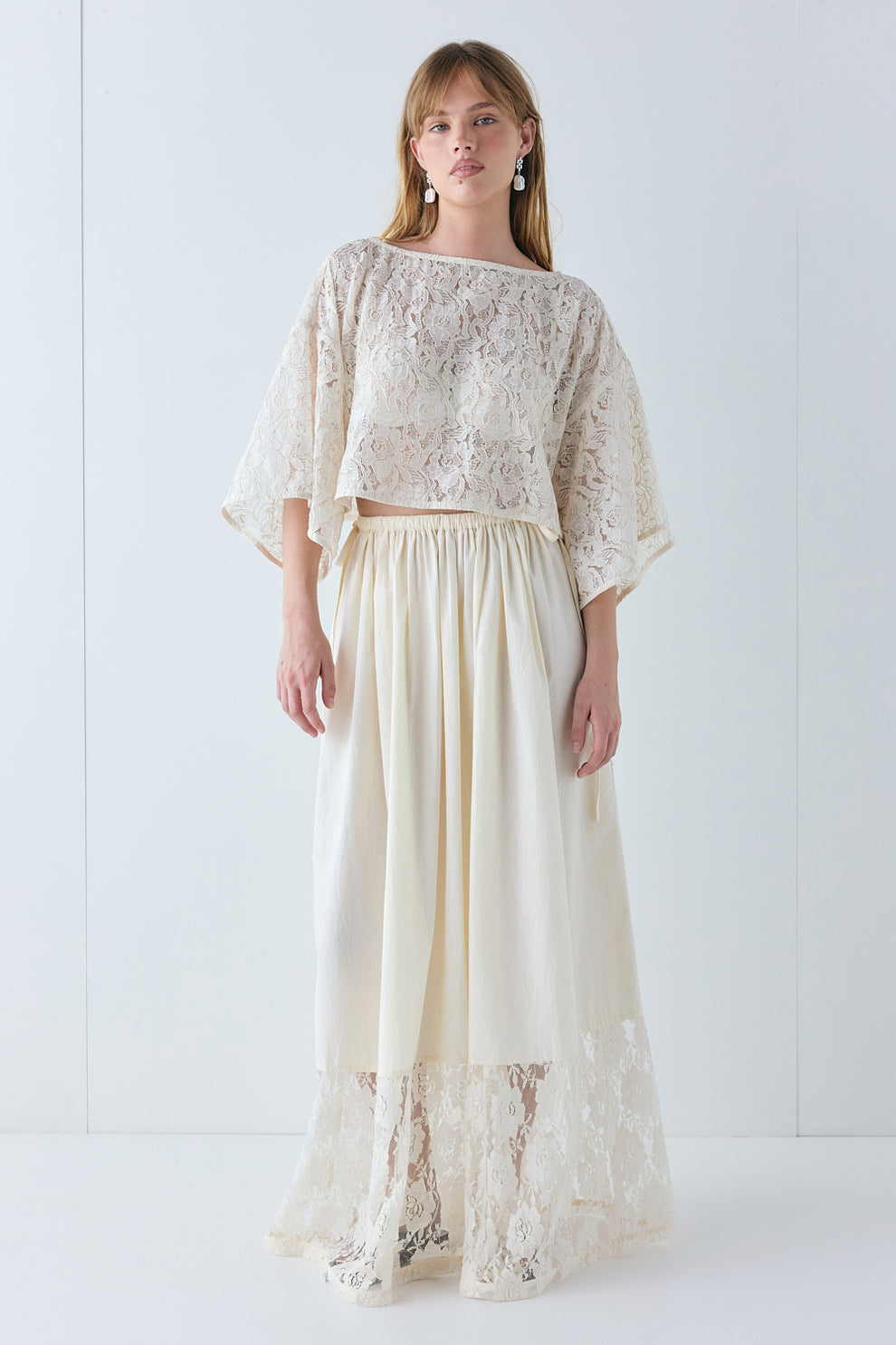 Fia Maxi Skirt Cream