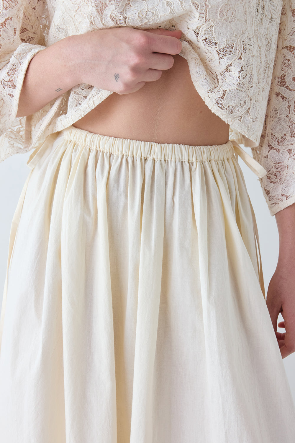 Fia Maxi Skirt Cream