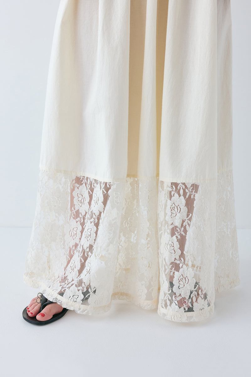 Fia Maxi Skirt Cream