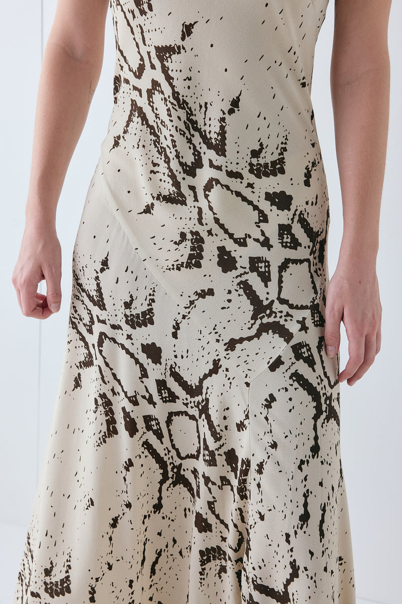 Alora Maxi Dress Snake 