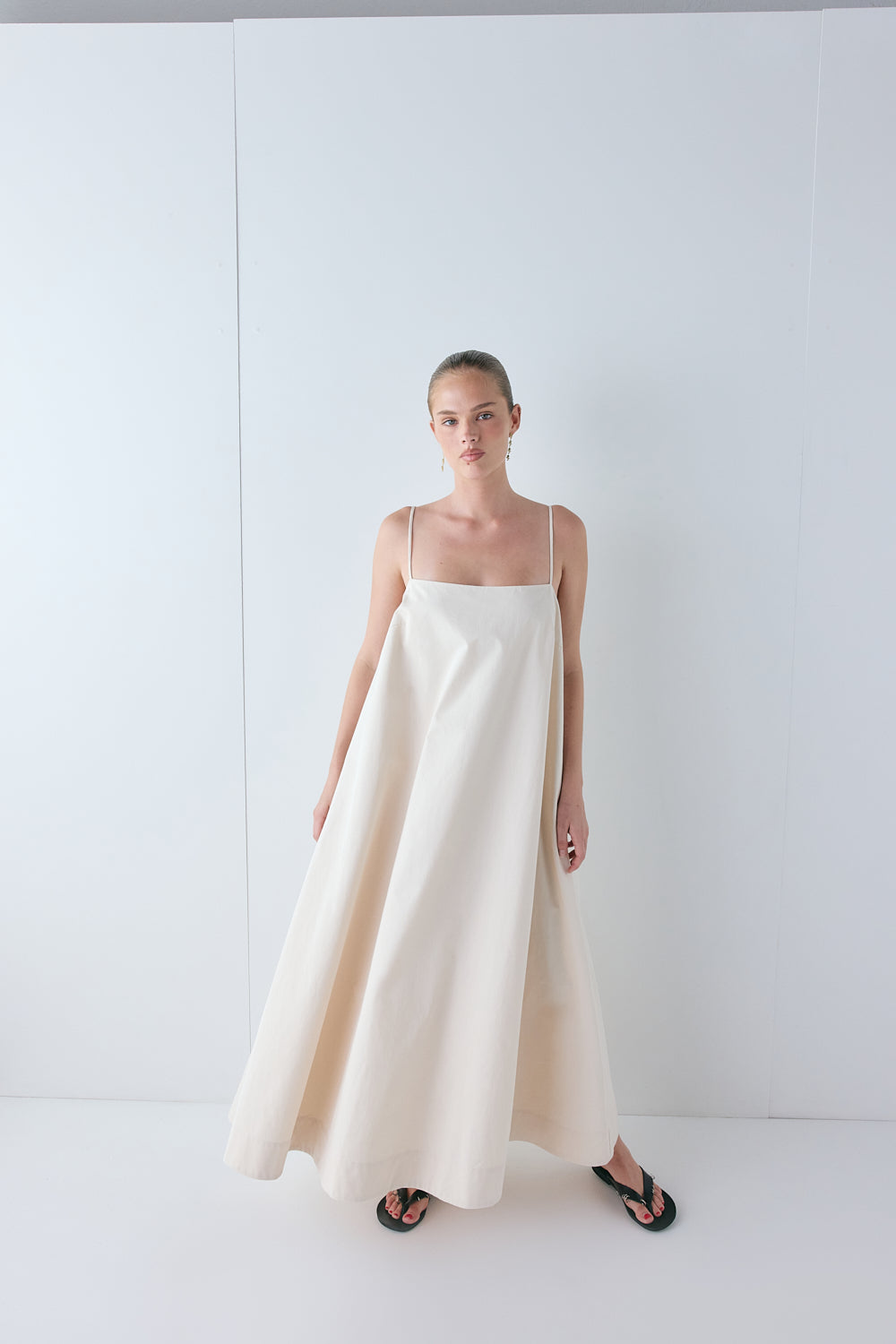 Holly Maxi Dress Cream
