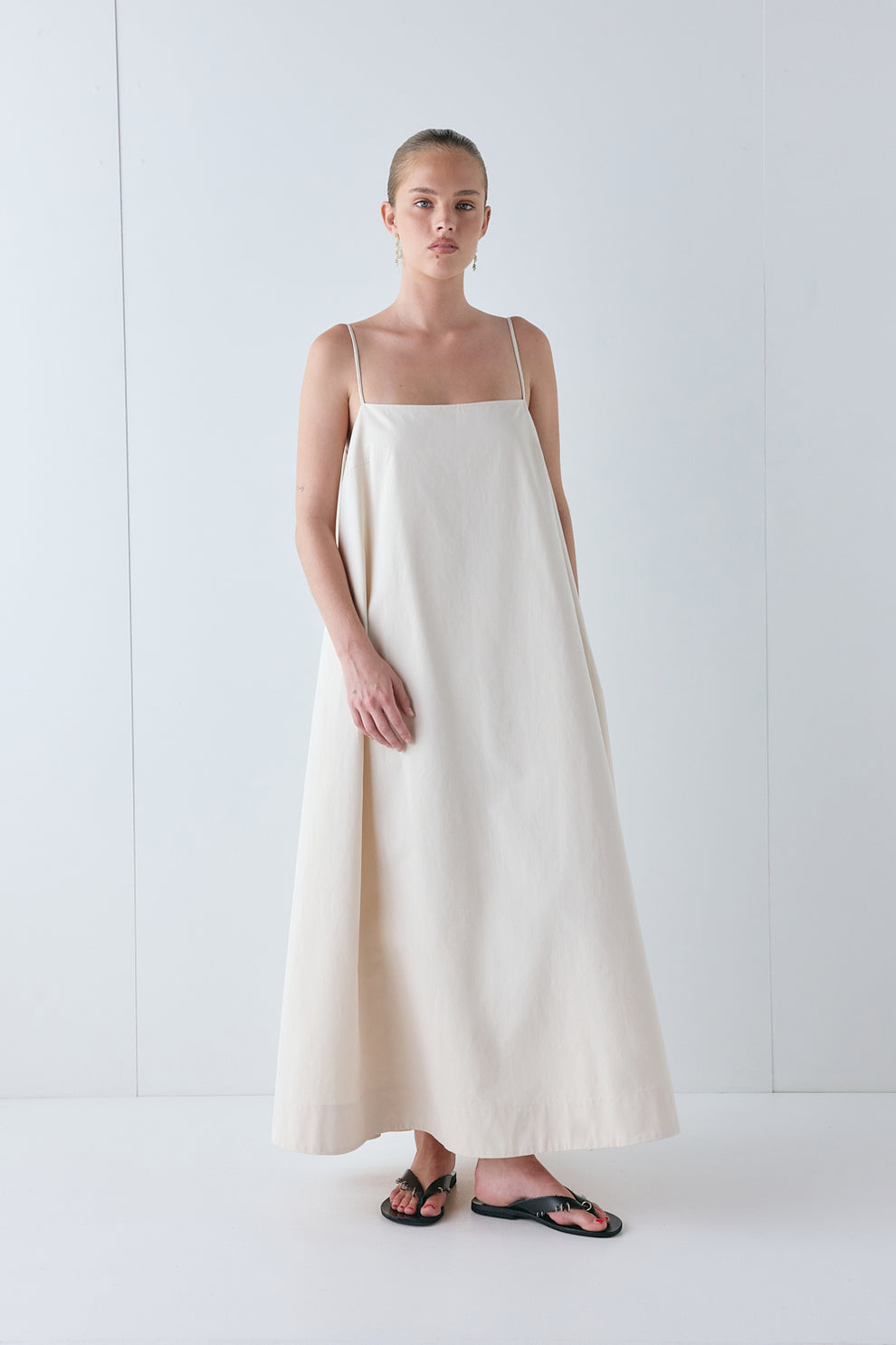 Holly Maxi Dress Cream
