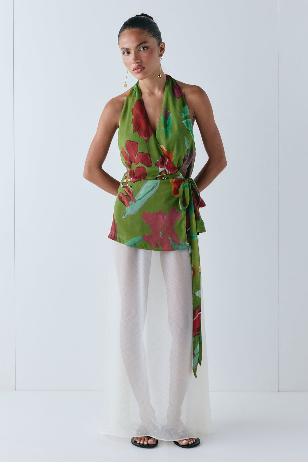 Prue Top Poppy - size:Keilani :AU 6 / US 2