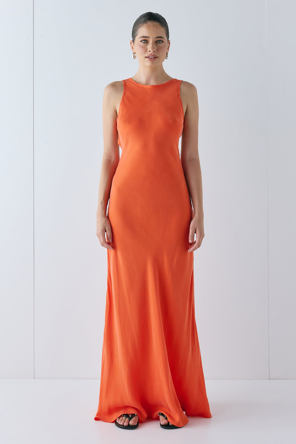 VRG GRL Women's' 'Audrey Maxi Dress Tangerine 16 VRG GRL Women's' 'Audrey Maxi Dress Tangerine 16