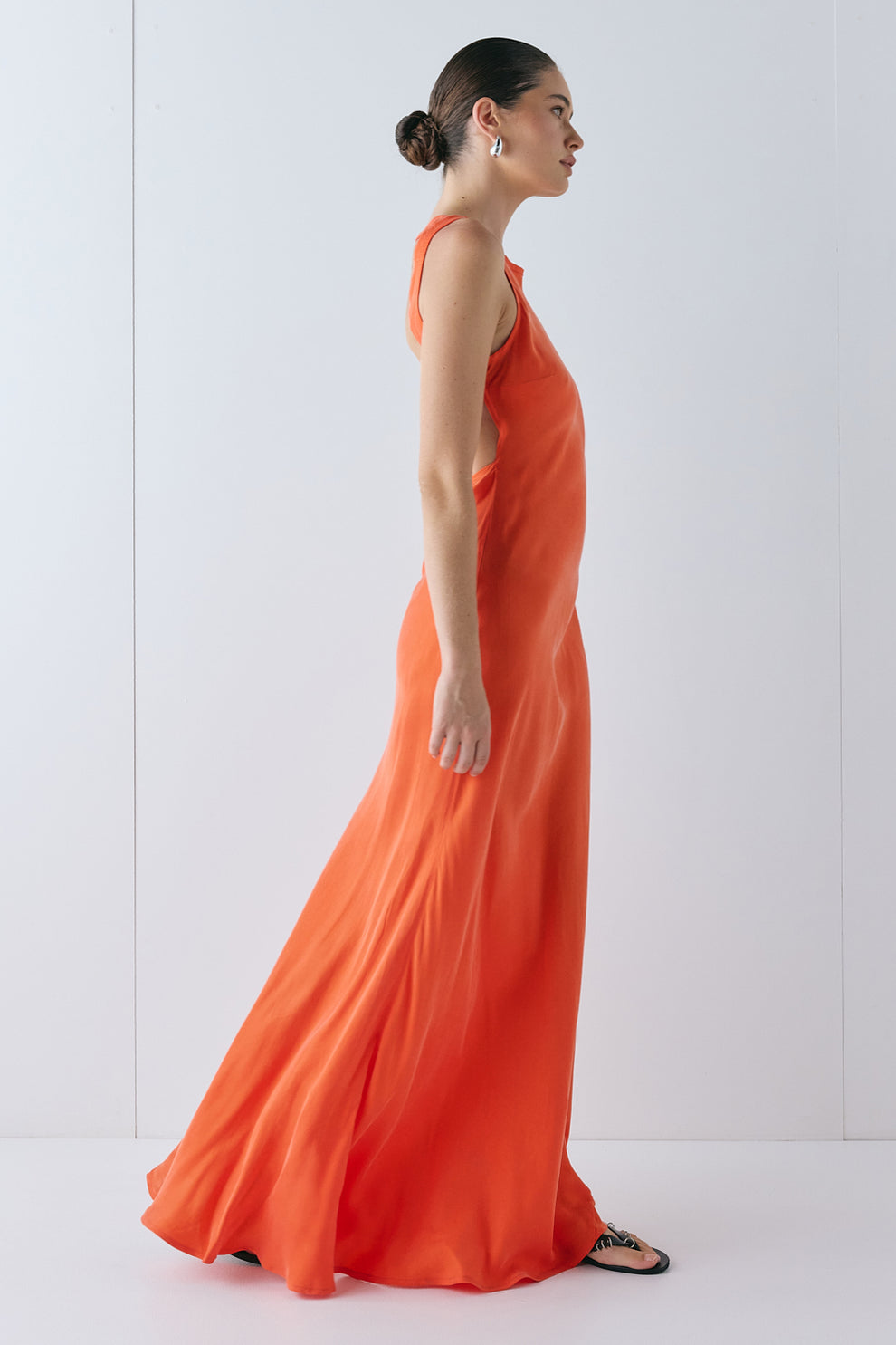 Audrey Maxi Dress Tangerine
