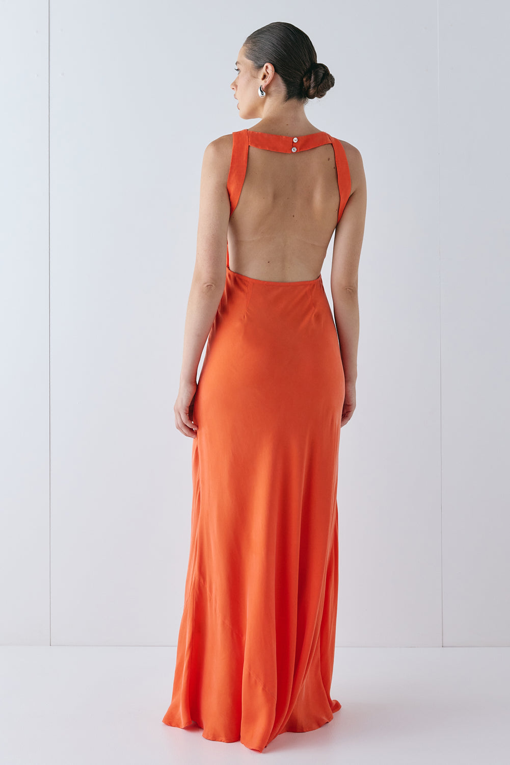 Audrey Maxi Dress Tangerine