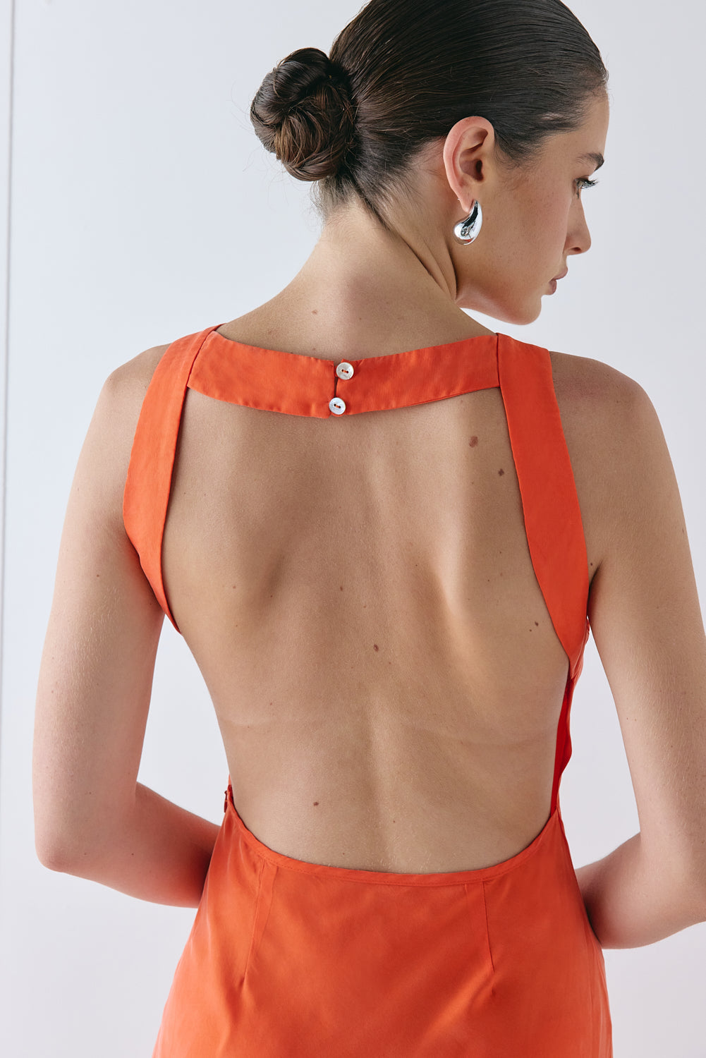 Audrey Maxi Dress Tangerine