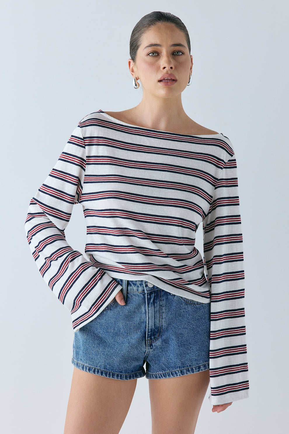 Juliana Top Stripe