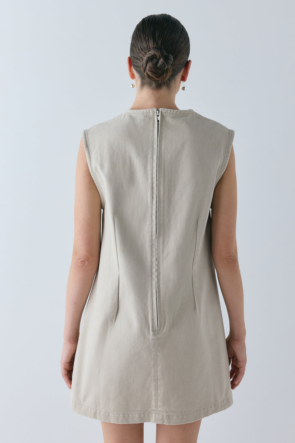 Sophia Denim Mini Dress Canvas