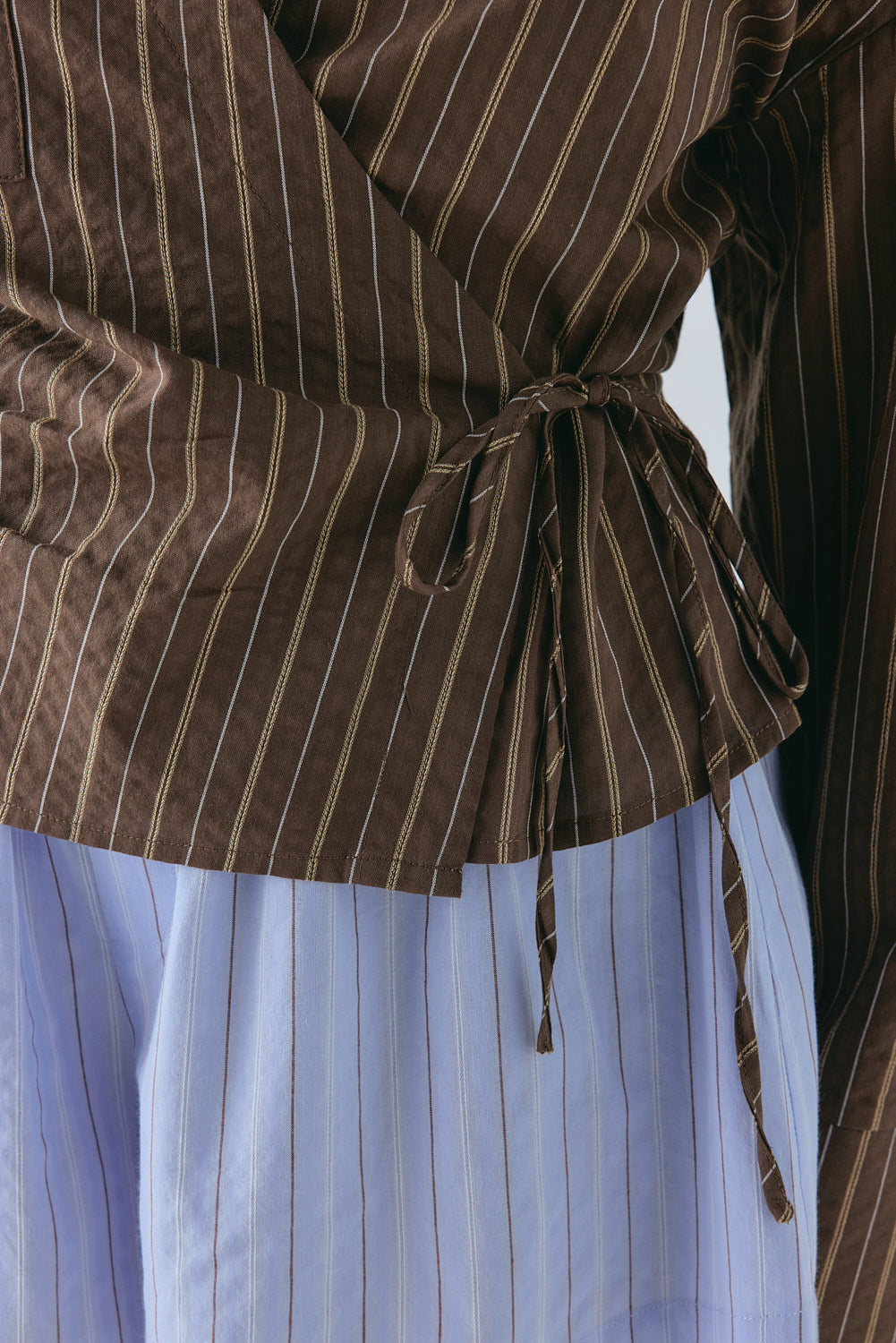 Murphy Shirt Brown Stripe