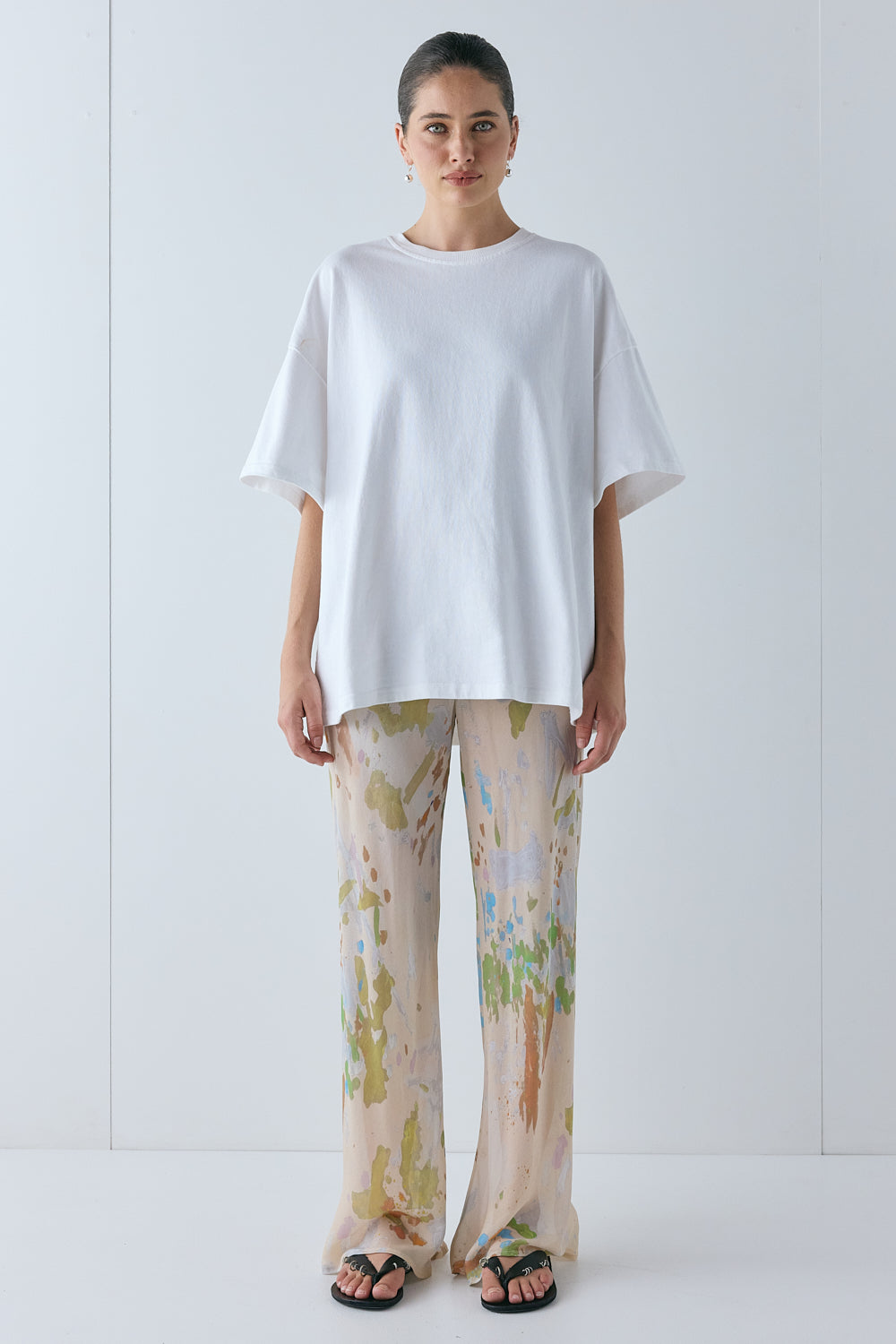 Remi Sheer Pants Canvas 
