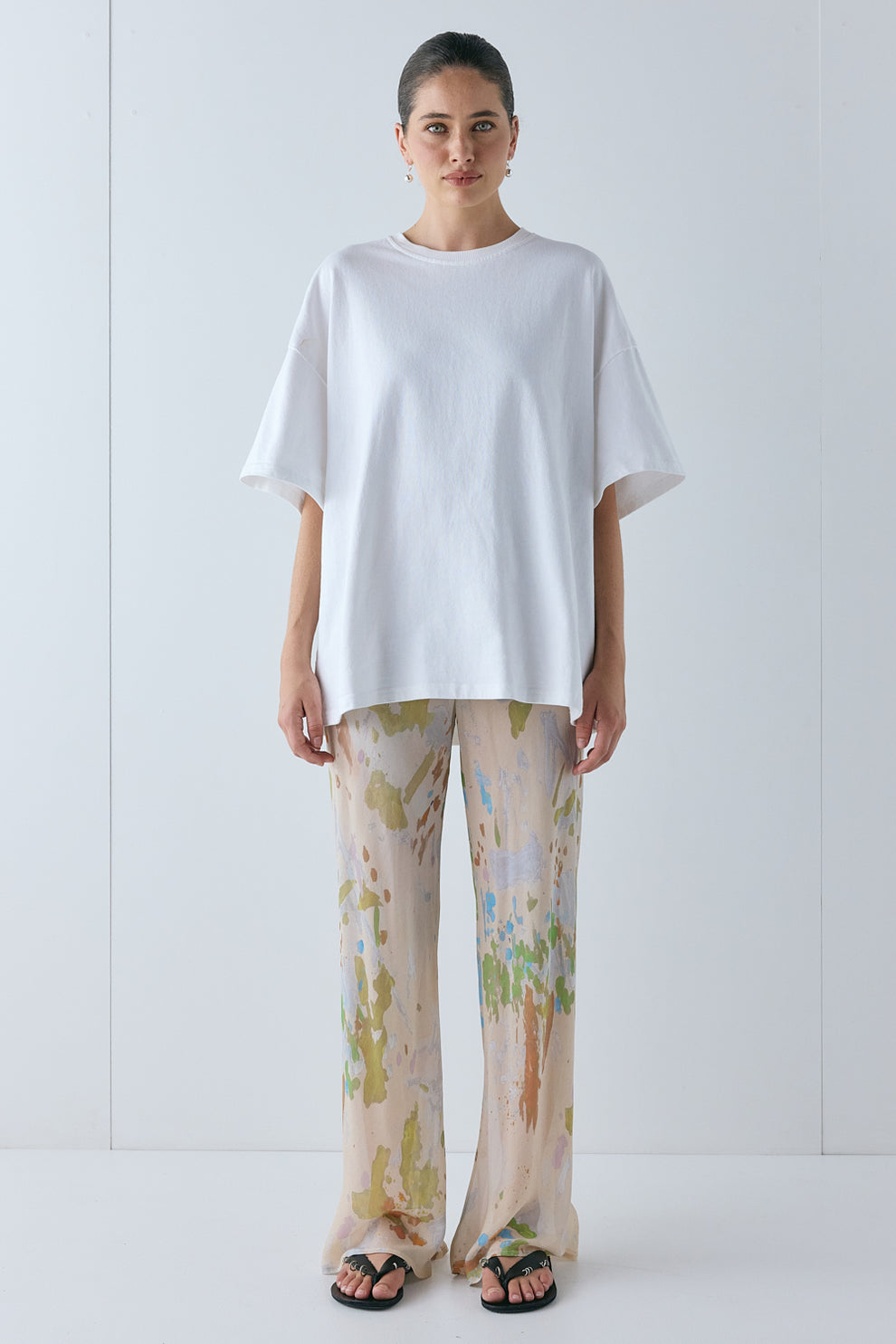 Remi Sheer Pants Canvas 