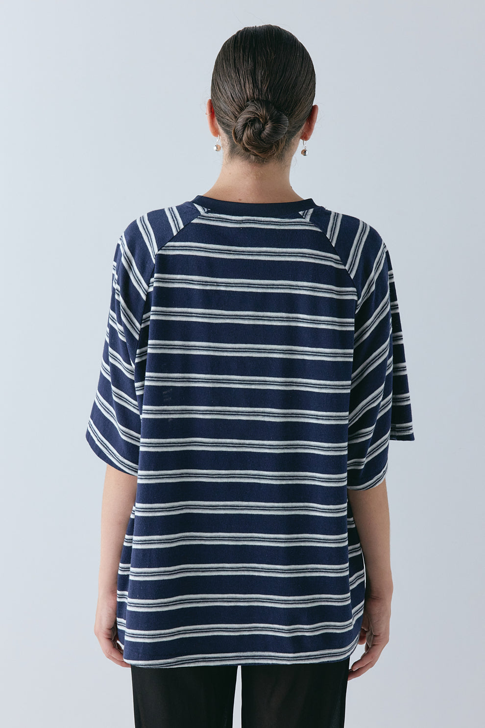 Scout Tee Navy Stripe 
