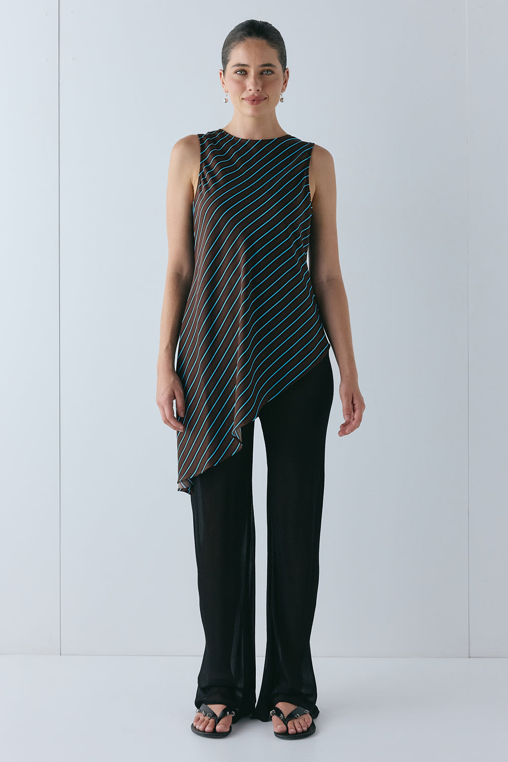 Brynn Tunic Top Stripe