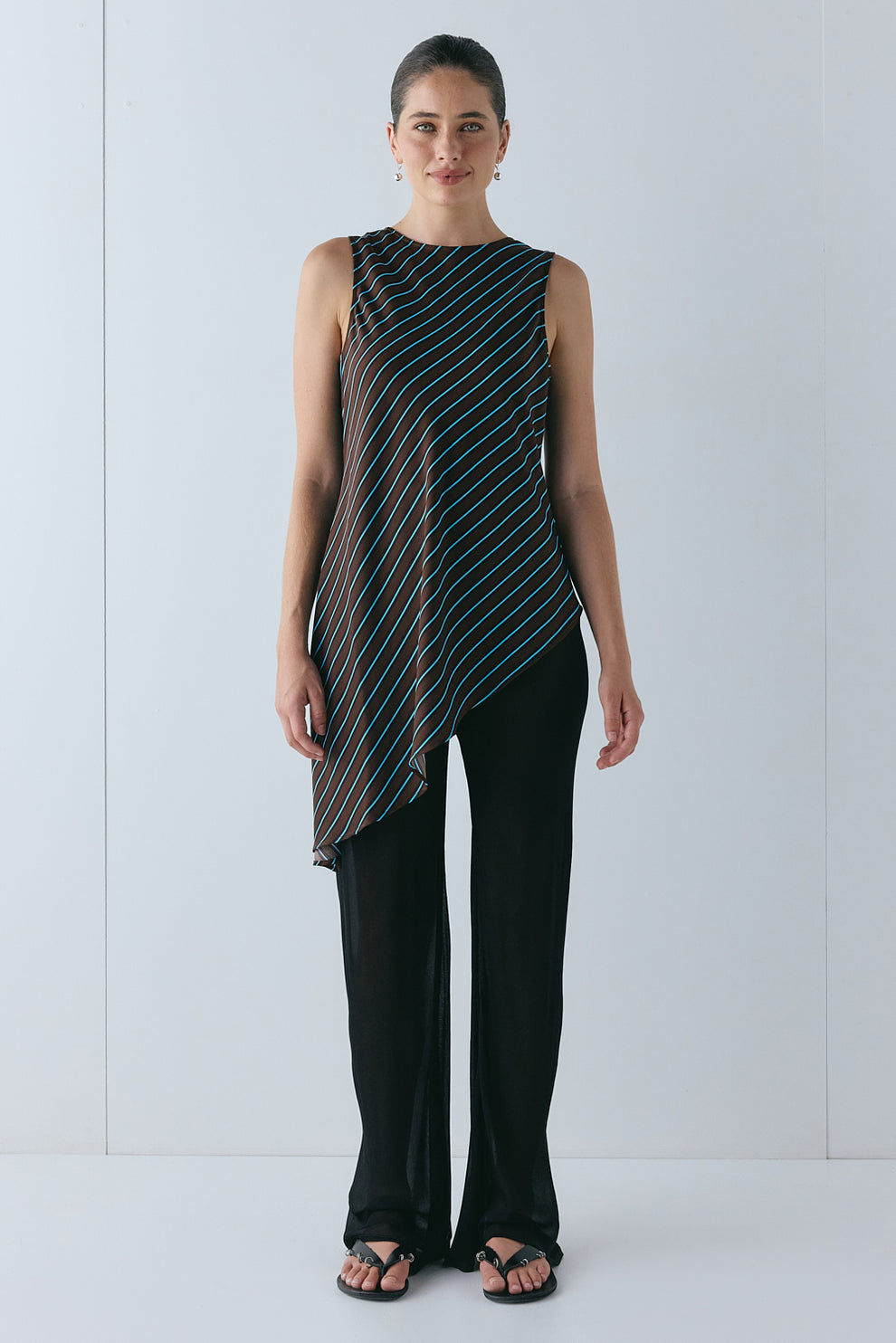 Brynn Tunic Top Stripe