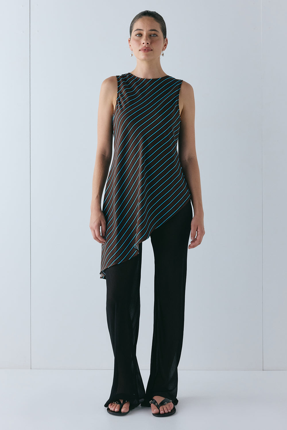 Brynn Tunic Top Stripe - size:Ruby:AU 6 / US 2