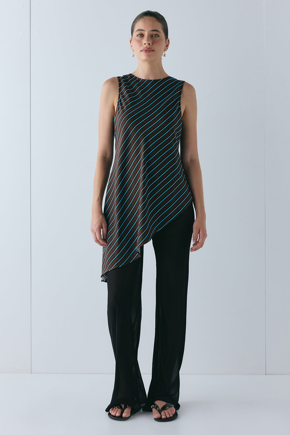 Brynn Tunic Top Stripe - size:Ruby:AU 6 / US 2