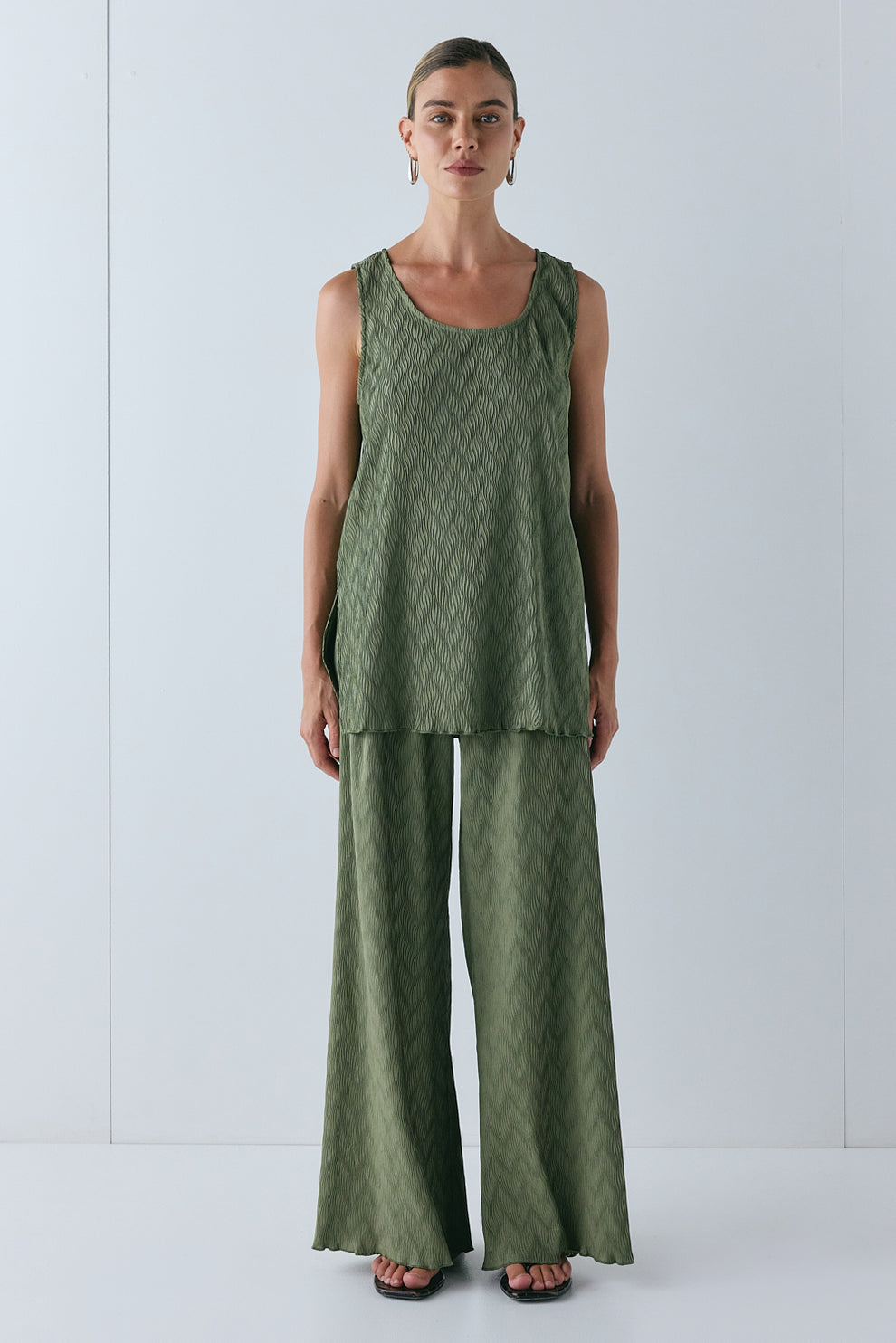 Addison Top Khaki